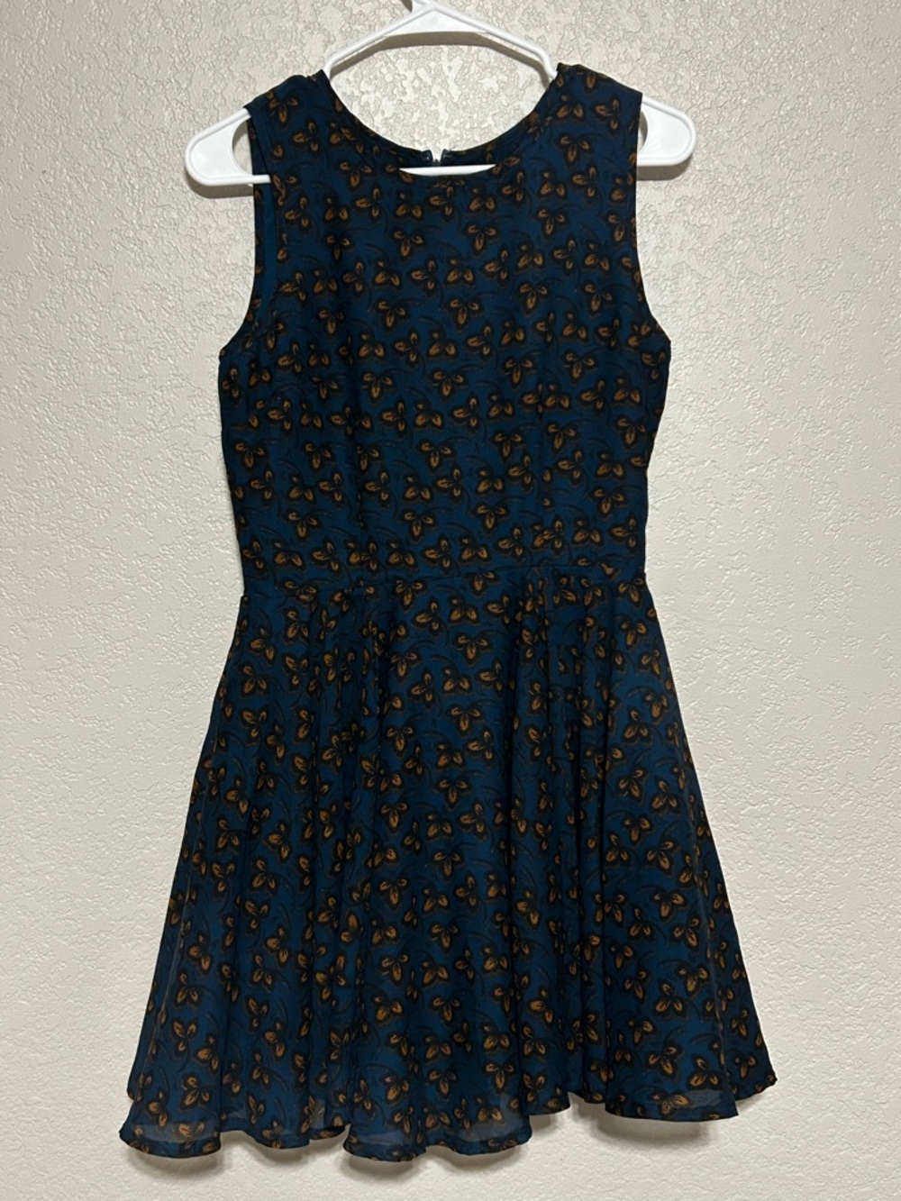 Anthropologie Maison Jules Floral Print Fit & Flare Dress - Picture 2 of 9